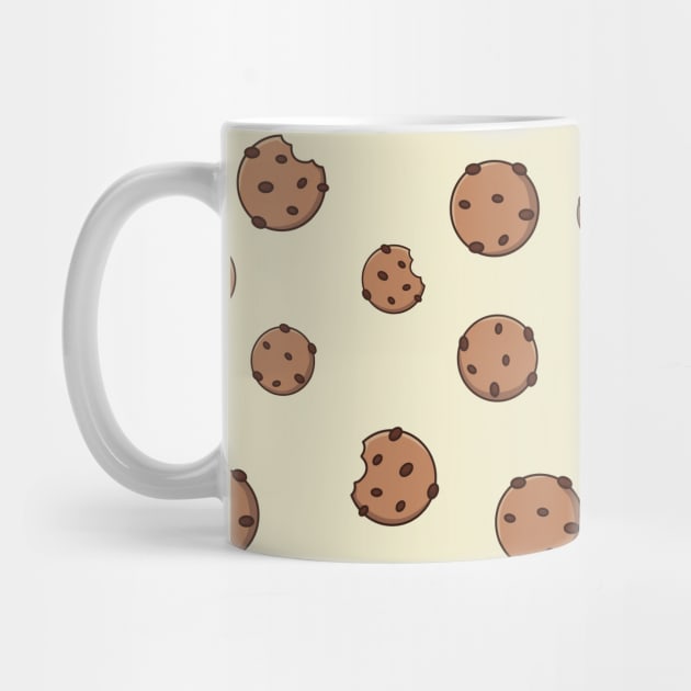 Chocolate cookie pattern by OgyDesign